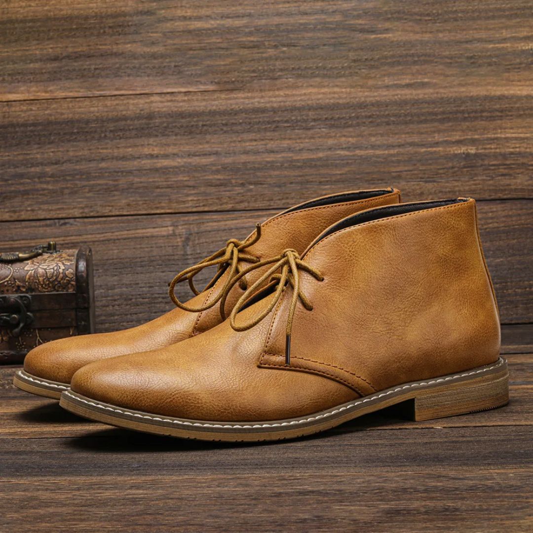 Darren | Echtes Leder Chukka-Boots