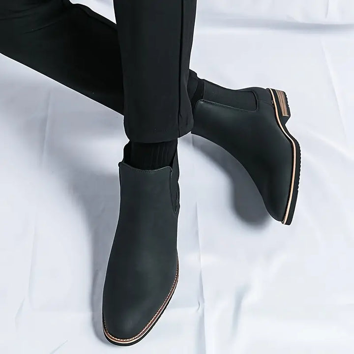 Denzel | Leder Chelsea Boots