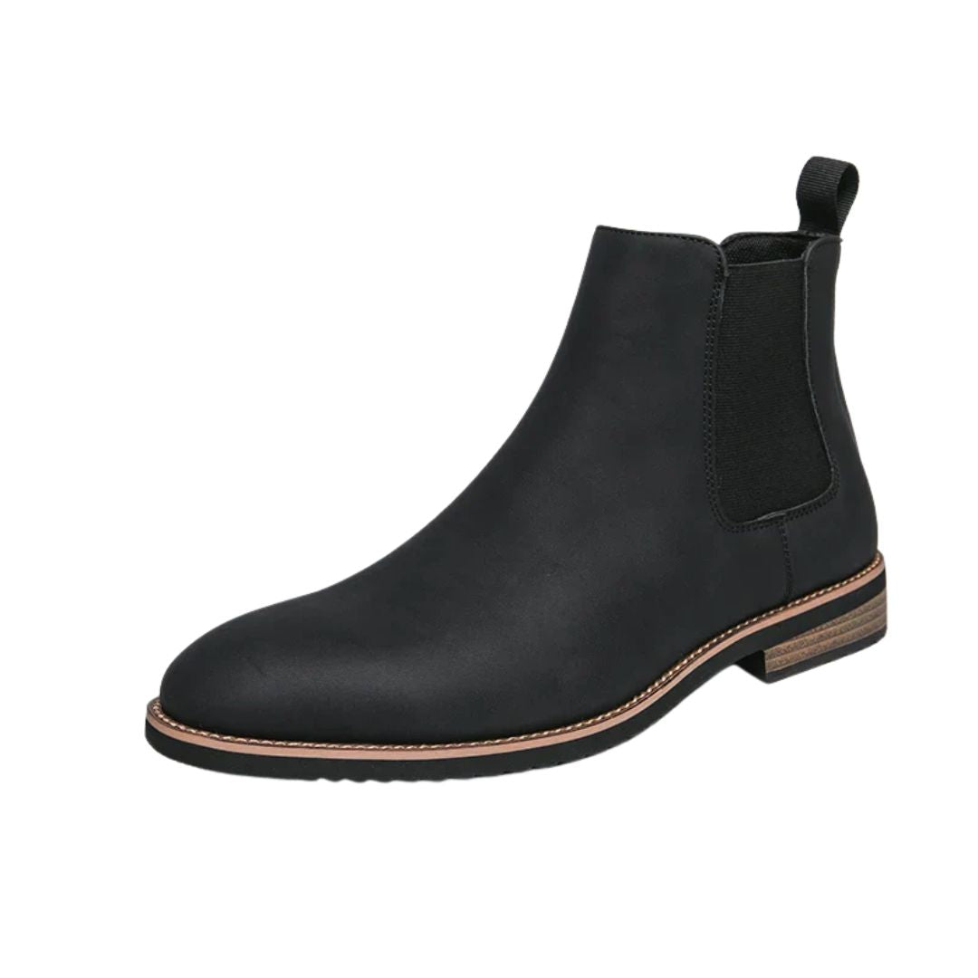 Denzel | Leder Chelsea Boots