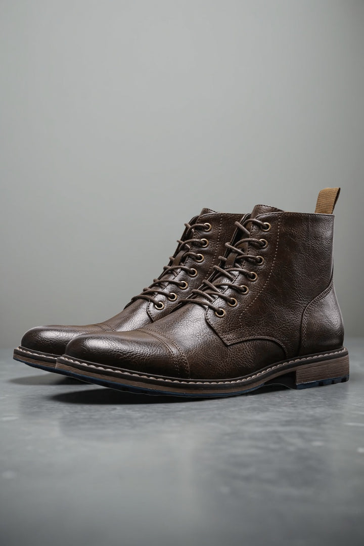 Conor | Modische Leder-Ankle Boots