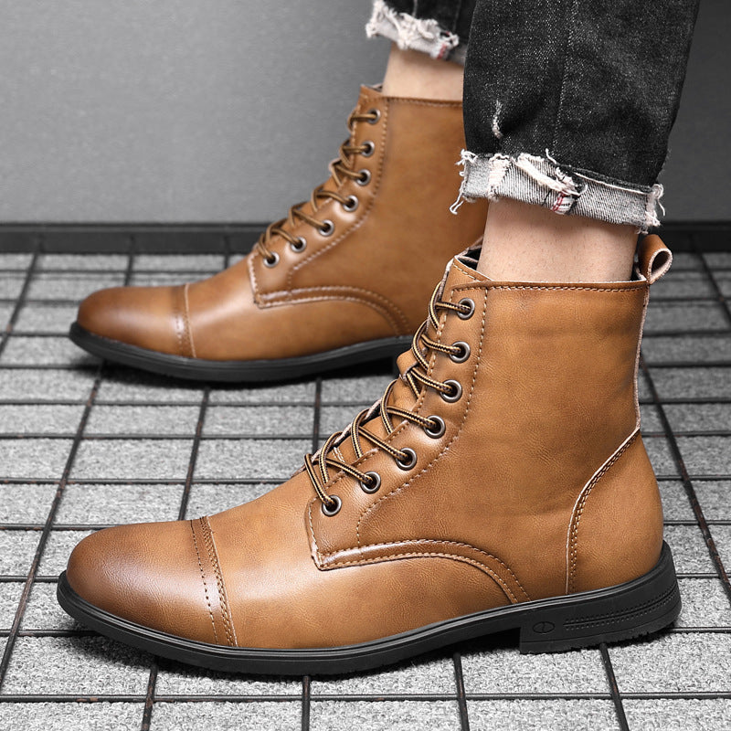 Claude | Echtes Leder Stiefel