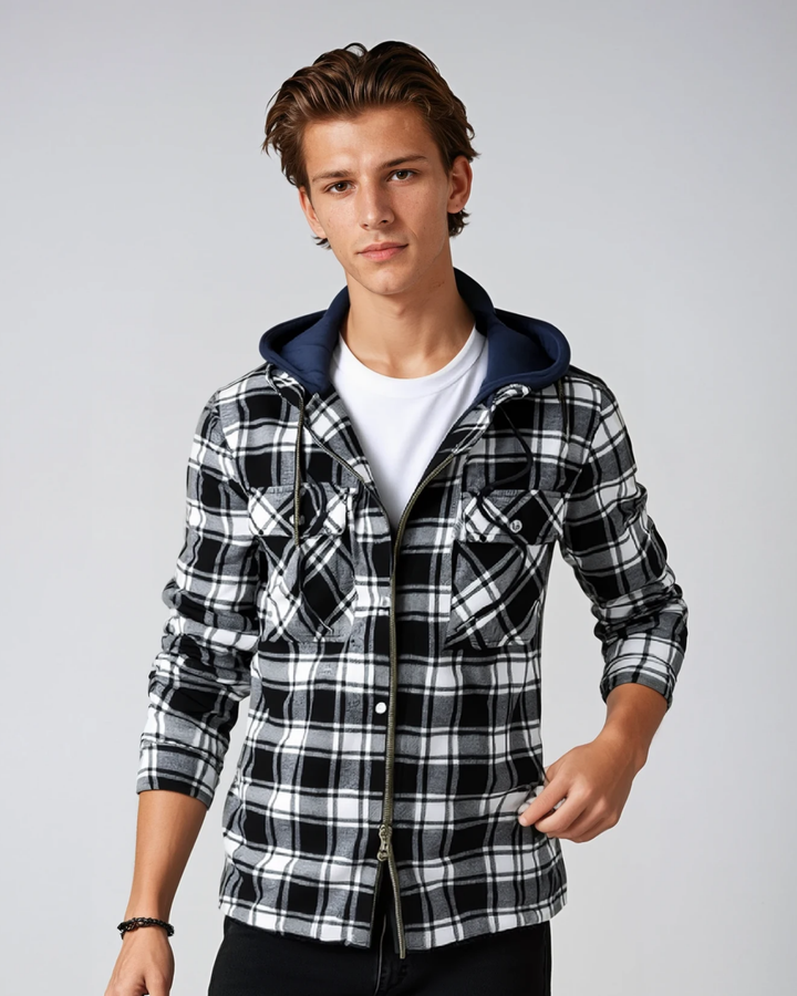 BERGMANN | Checkered Jacke