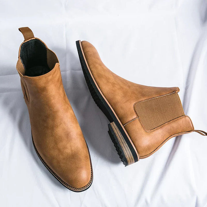 Denzel | Leder Chelsea Boots