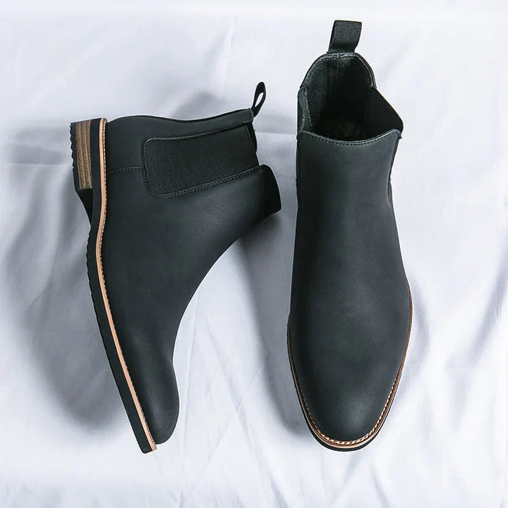 Denzel | Leder Chelsea Boots