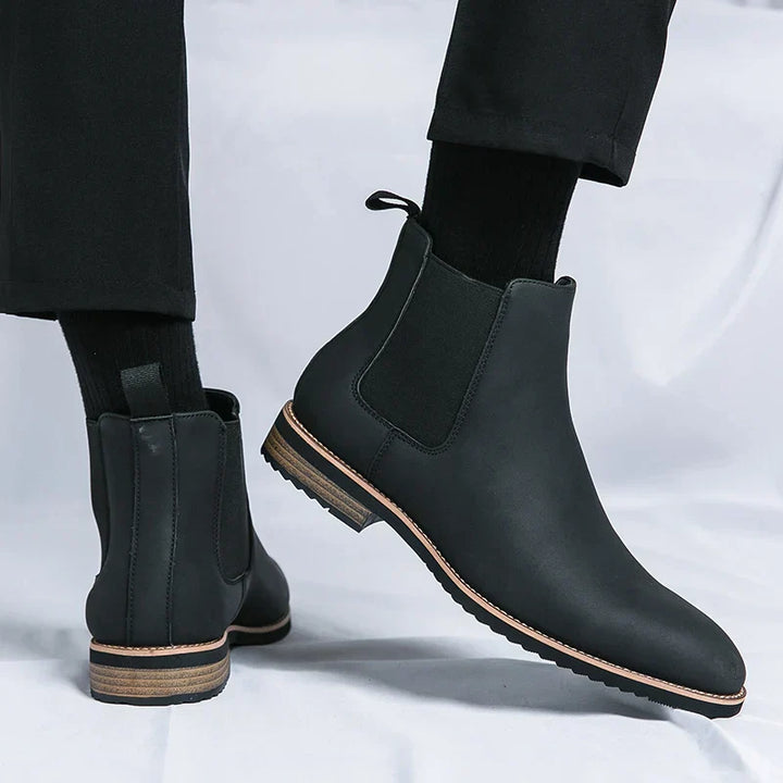 Denzel | Leder Chelsea Boots