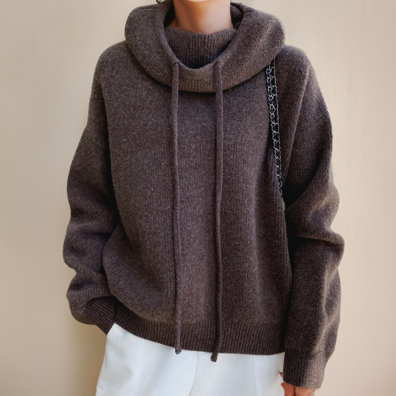 ISABEL | Gestrickter Hoodie