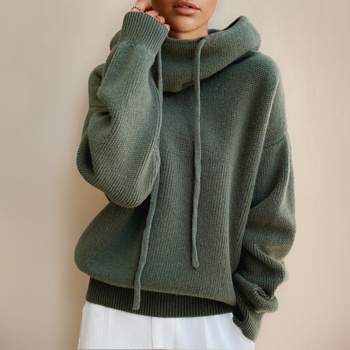 ISABEL | Gestrickter Hoodie