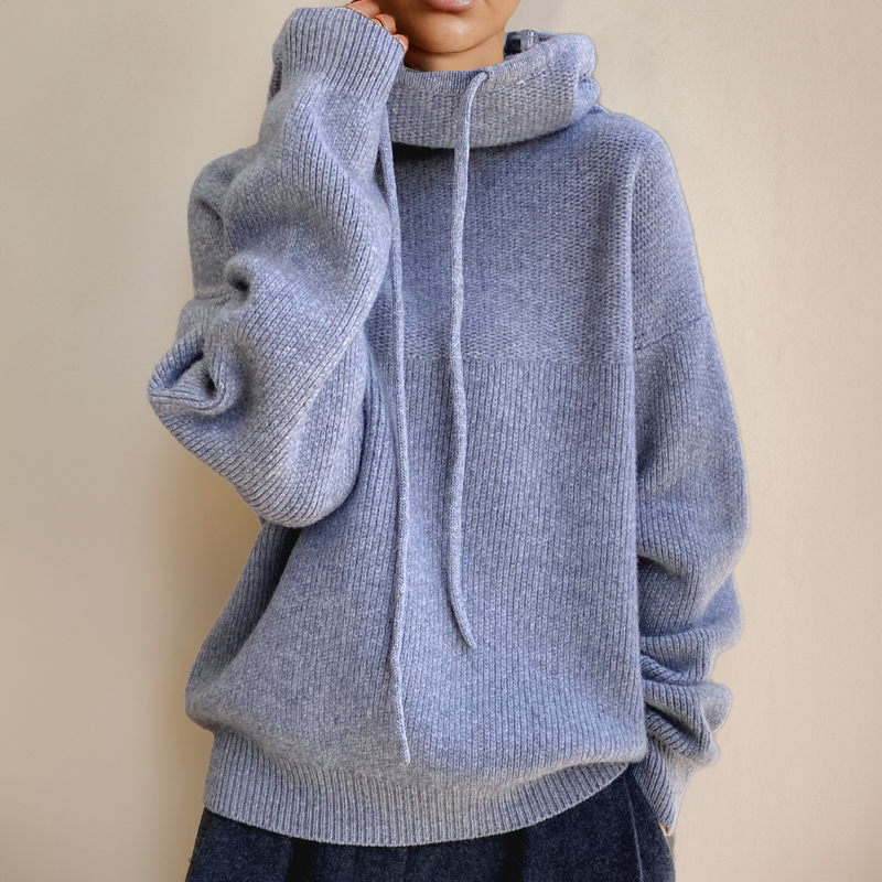 ISABEL | Gestrickter Hoodie