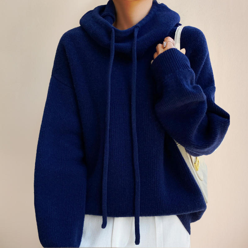 ISABEL | Gestrickter Hoodie